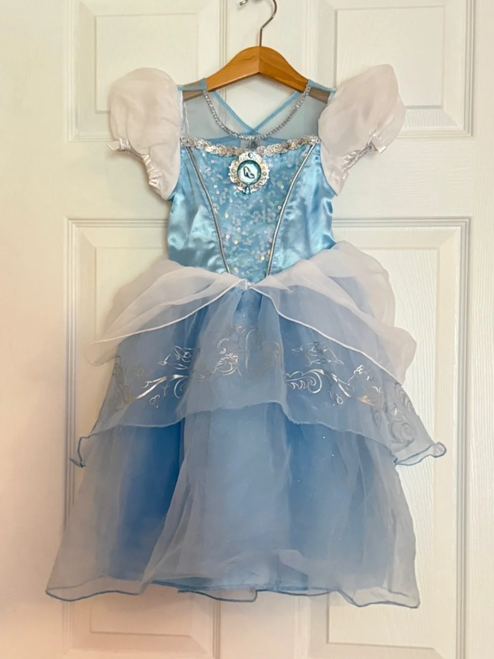 Size 3T Toddler Cinderella Ball Gown Disney Park Bibbidi Boutique - Picture 1 of 3